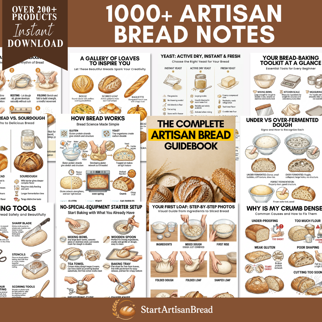 1000+ Artisan Bread Notes