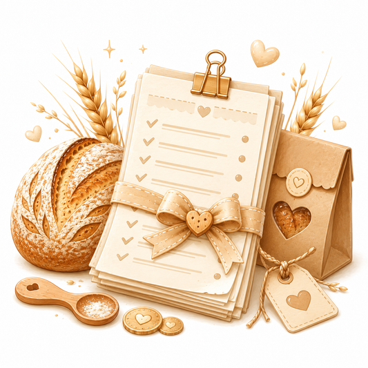 Homemade Bakery Selling Sheets
