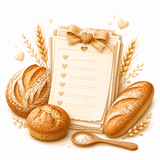 Quick Bread Recipe Sheets